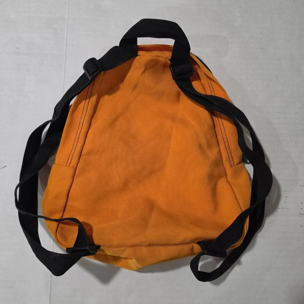JanSport Mini Backpack Orange Canvas Vintage Small Bag T907 Mens Womens Lids